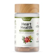 Snap Supplements FLOW CONTROL Pills, Turmeric for Heart Health & Blood Pressure Support, 90 Capsules