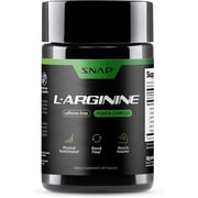Snap Supplements L Arginine 960mg Nitric Oxide L Citrulline Powerful Workout Complex, 60 Capsules