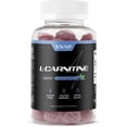 thumbnail image 1 of Snap Supplements L-Carnitine Pre-Workout Gummies 500mg Energy & Stamina Support, 60 Gummies, 1 of 12