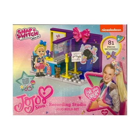 Snap & Switch JoJo Siwa recording studio set 81 pieces
