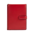 thumbnail image 1 of Snap Tab Leather Passport Wallet, 1 of 3