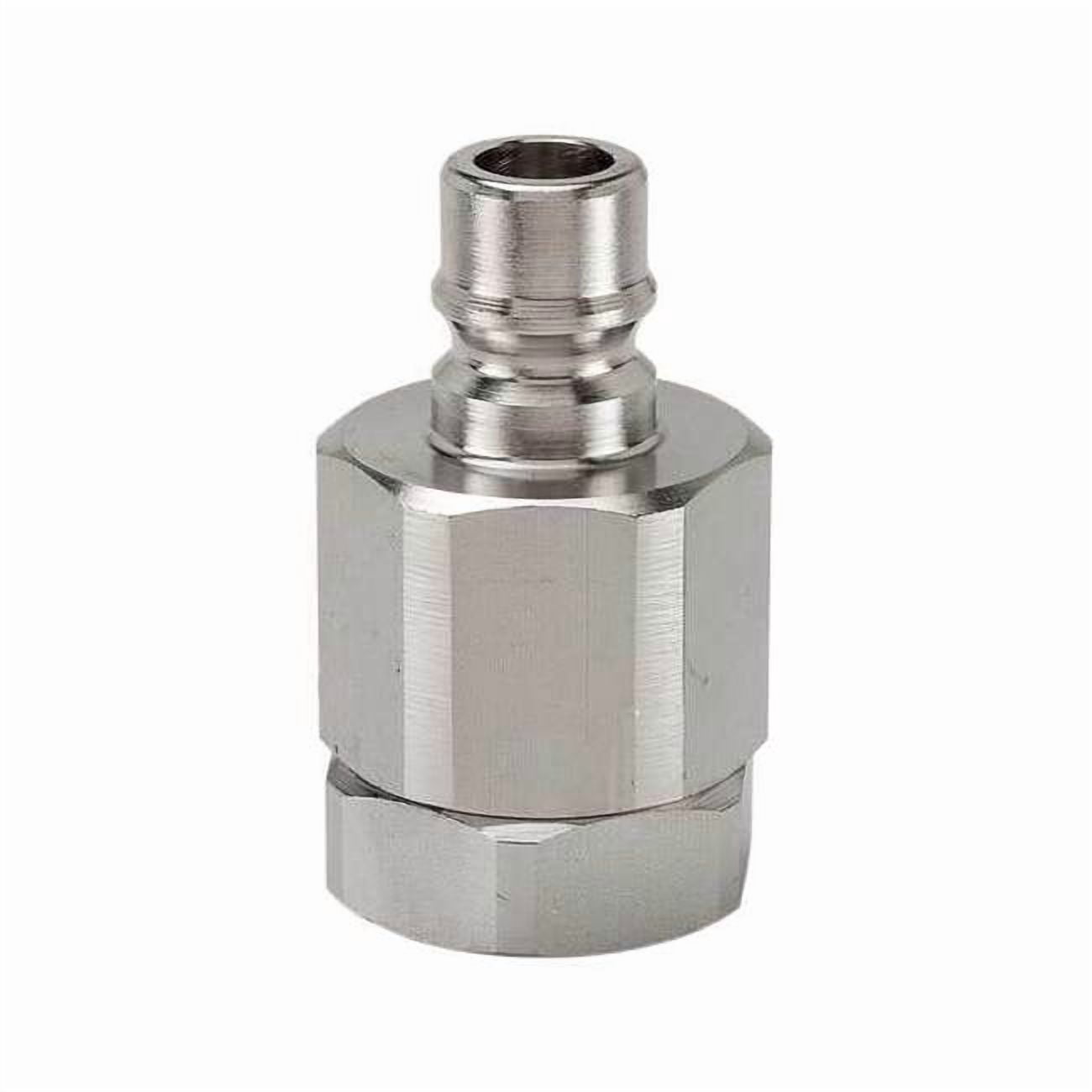 Snap-Tite Quick Connect,Plug,1/4",1/4"-18 SVHN4-4F
