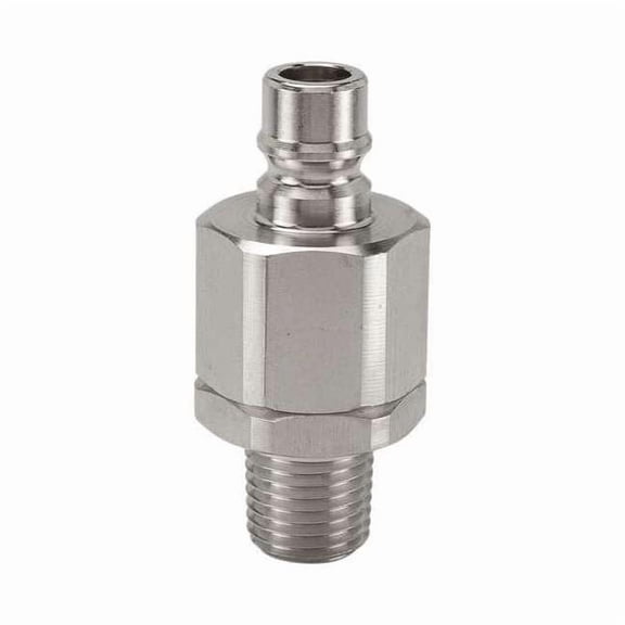 Snap-Tite Quick Connect,Plug,3/8",3/8"-18 SVHN6-6M