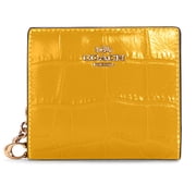 Coach Womens Small Snap Wallet Flax