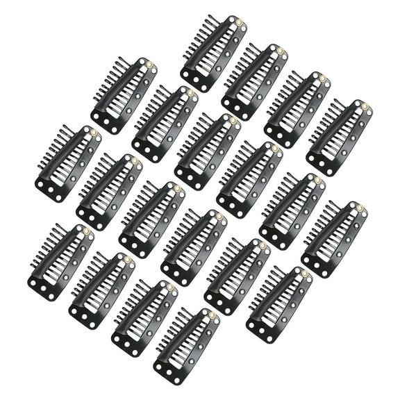 comb clip Wig Clips Hair Extension Women Everyday Use 20 Pcs