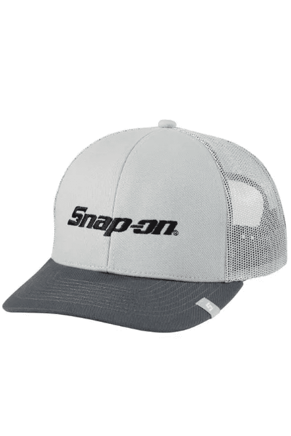 Gray Day Snap-on Tools Mesh Cap - Genuine Official New 100% Cotton Twill Visor & Polyester Mesh Sides for Breathability