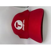 Snap-on Tools 1/2  Impact Red Baseball Cap Velcro Adjustable Embroidered Logo Ideal for Garage & Sporting Events