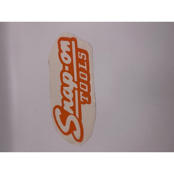 Snap-on Tools Orange Vintage 1950 Logo Sticker New High-Quality Durable Design for Enthusiasts & Collectors Classic Look