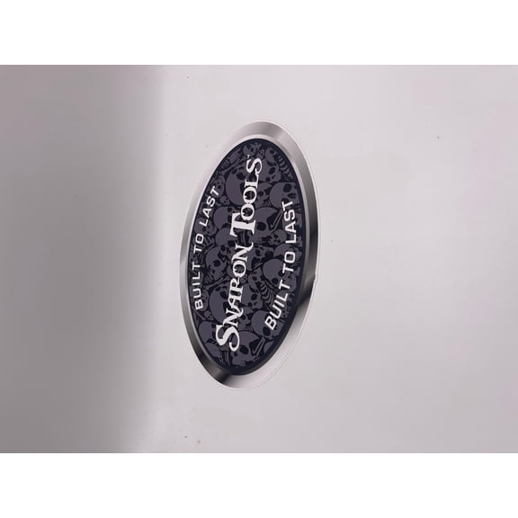 Snap-on Tools Skull Oval New Vinyl Decal