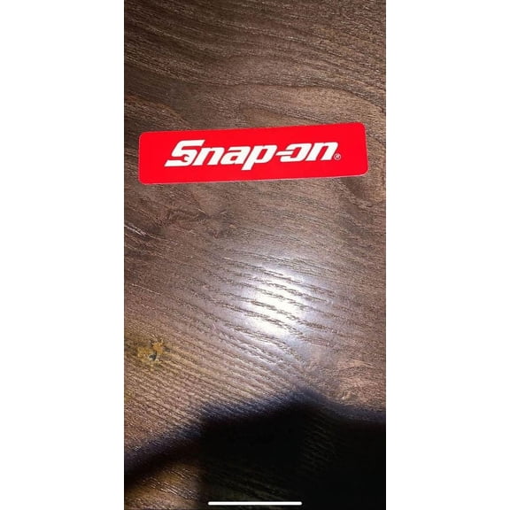 Snap-on tools Medium Magnet Red white logo
