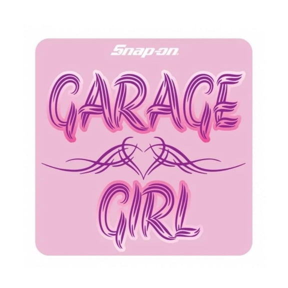 Snap on tools garage girl sticker