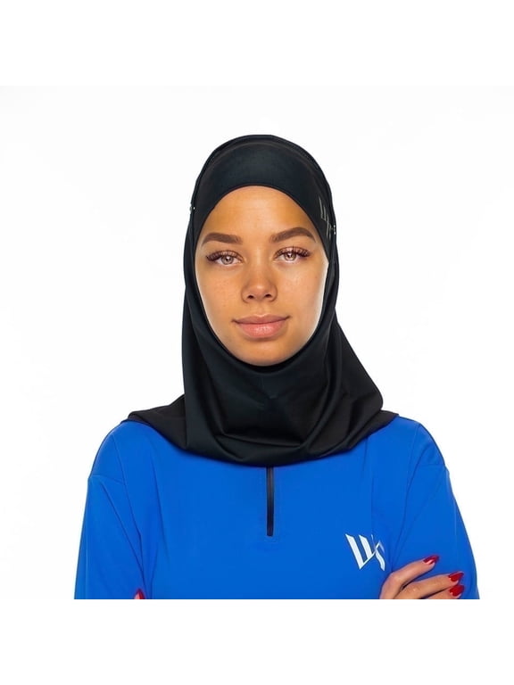 SnapJab Sports Hijab - Black
