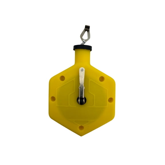 SnapLine X Heavy Duty Chalk Line Yellow Professional Construction Marking Tool 100-Foot