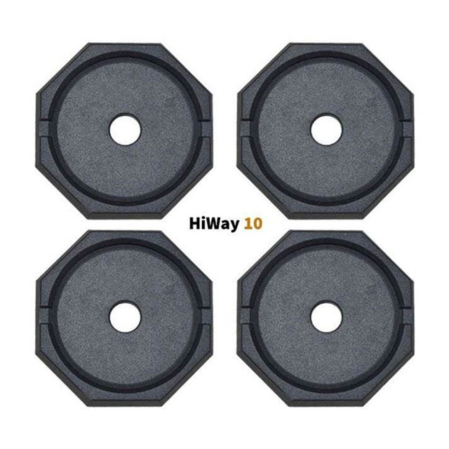 SnapPad HiWay 10 in Round Landing Feet Motorhome RV Leveling Jack Pads