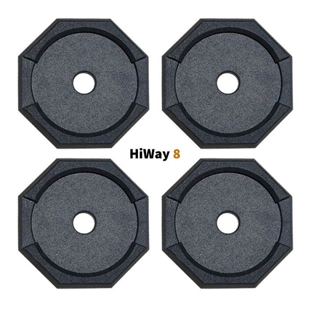 SnapPad HiWay 8 Inch Landing Feet Motorhome RV Leveling Jack Pads, 4