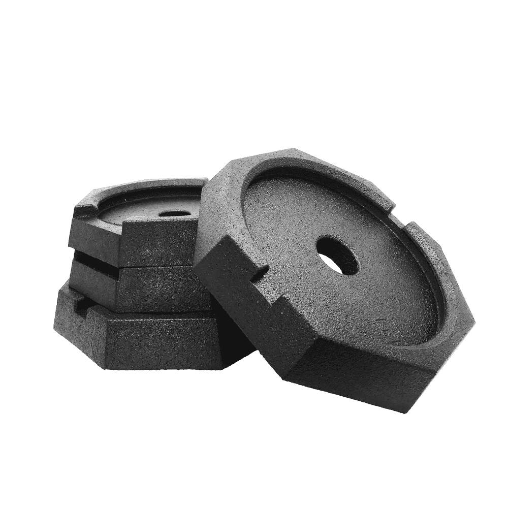 SnapPad HIPLSP4 HIWAY PLUS - 2x8" & 2x10" Round - 4 Pack