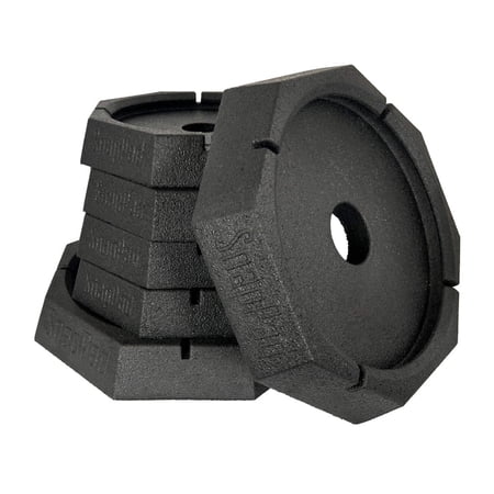 SnapPad XTRLXSP6 XTRA XL LUX - 4x9" & 2x12" Round - 6 Pack