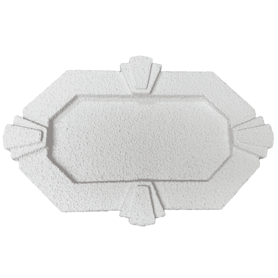 SnapTight Products Keystone Exterior Address Plaque for House Numbers & Letters.