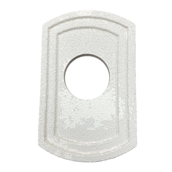 SnapTight Products Exterior Home Light Mounting Trim 13" H x 8.125" W Polyurea-Coated EPS Foam