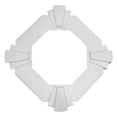 thumbnail image 1 of SnapTight Products Keystone style Exterior Trim for Home Gable Vent, Polyurea-Coated EPS Foam, Weather-Resistant, Paintable, 38.13" H x 38.13" W 2.25"D, 1 of 4