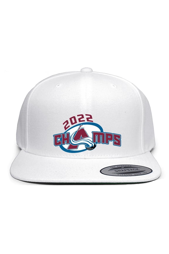 Snapback Avs Avalanche Champions Champs Cup Hat