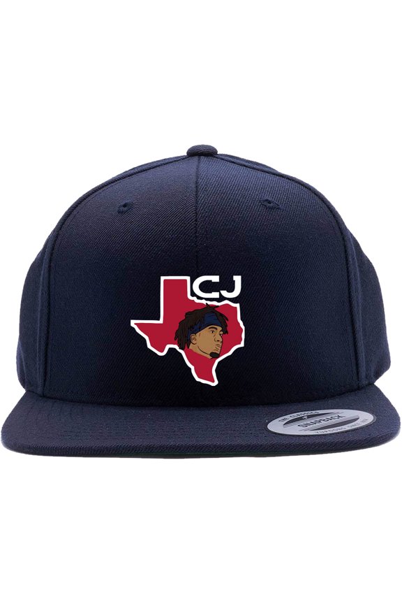 Snapback CJ Stroud Texans State Outline Hat