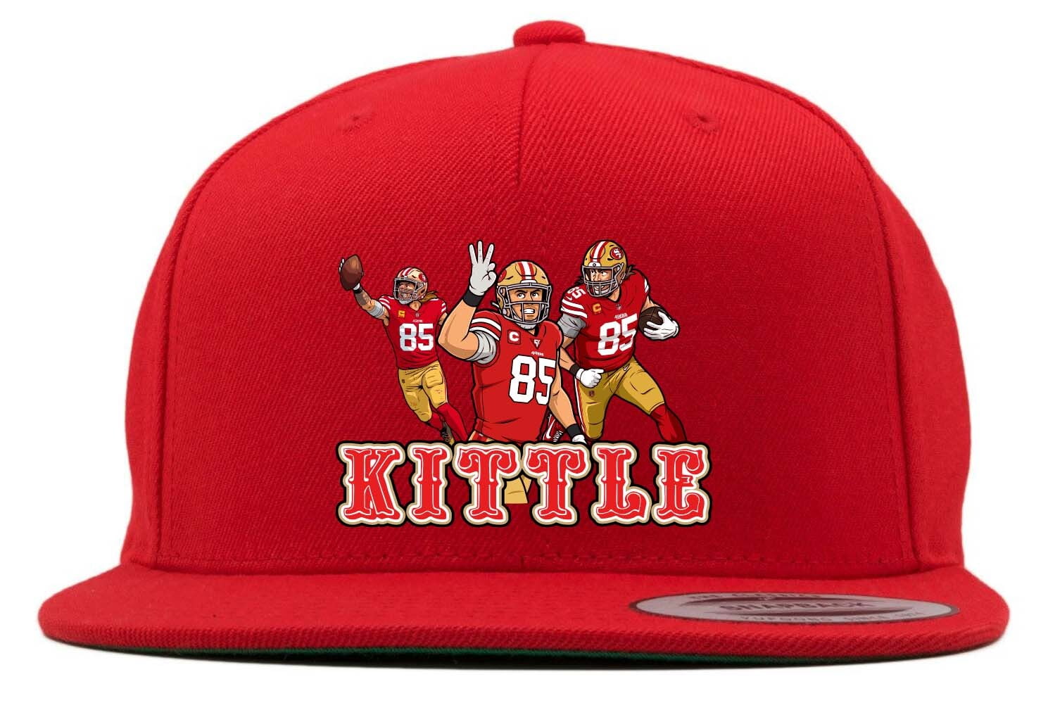 Snapback George Kittle Collage San Francisco Hat