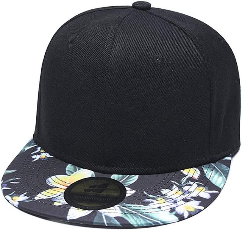 Unisex Black White Snapback Hat Hip Hop Style Colorful Adjustable Baseball Cap NEW Mens Adjustable Funny Colorful Hip Hop Cap Trucker Hat  main image 2