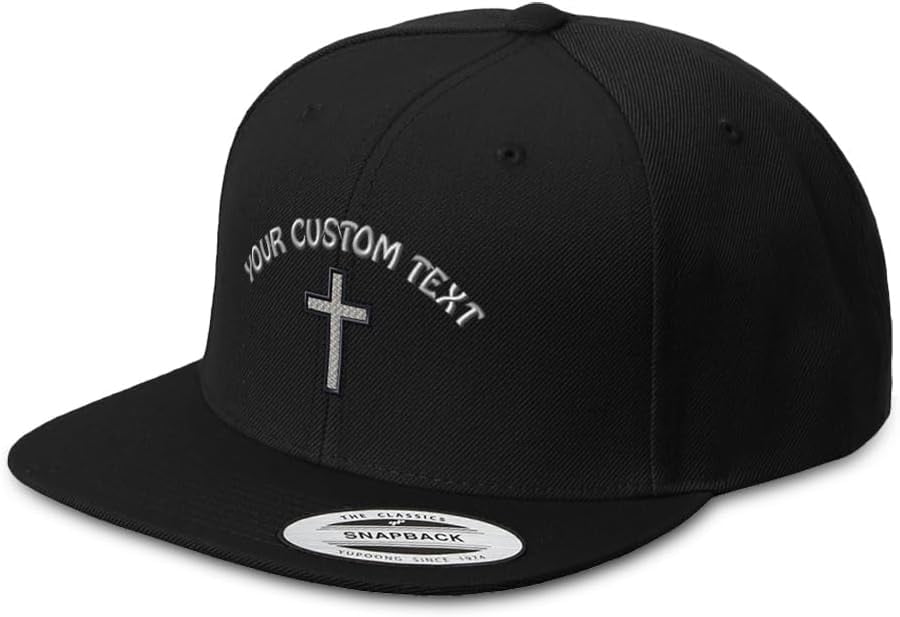 Speedy Pros Embroidered Snapback Hat - Flat Brim Baseball Cap For Men & Women