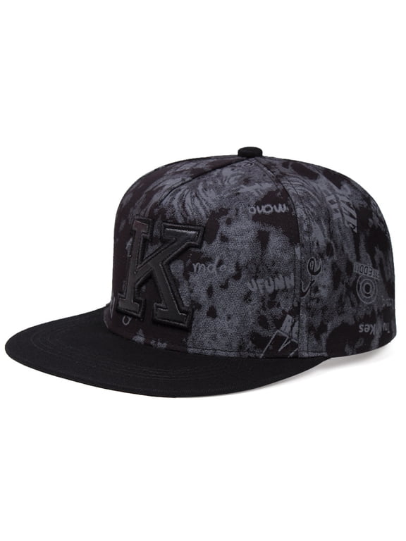 Snapback Hat for Men Women,Hip Hop Style Colorful Flat Bill Hats Teens Adjustable Baseball Cap