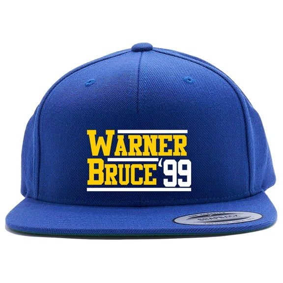 Snapback Rams Kurt Warner Isaac Bruce 99 Hat