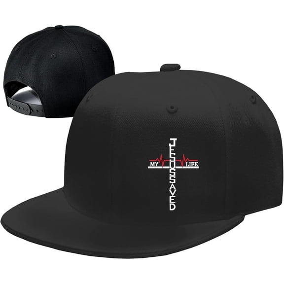 Snapback hat for Men Flat Bill Hats for Men Fitted Baseball Cap Hats