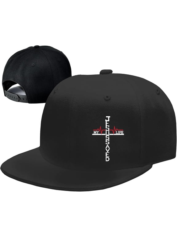 Snapback hat for Men Flat Bill Hats for Men Fitted Baseball Cap Hats