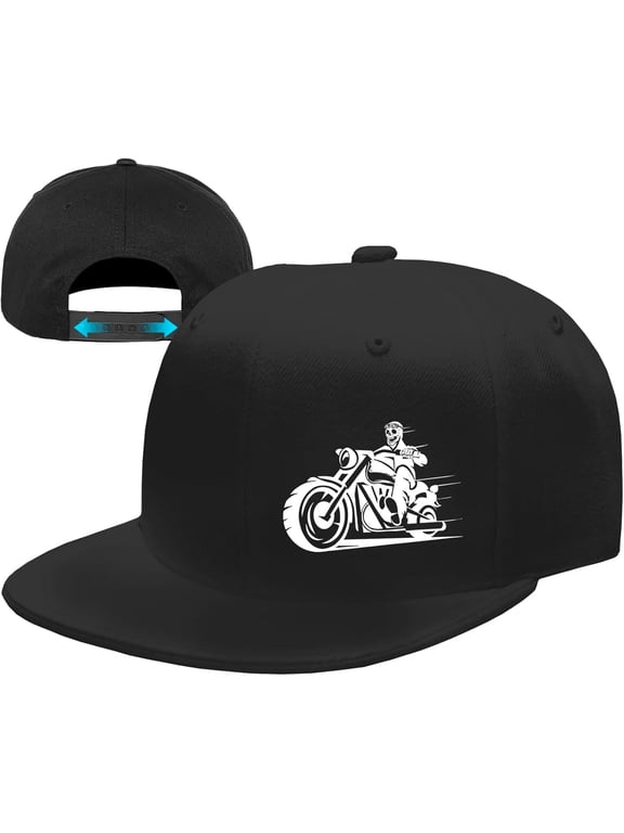 Snapback hat for Men Flat Bill Hats for Men Fitted Baseball Cap Hats