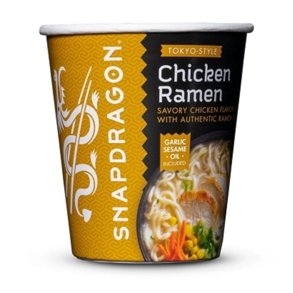 Snapdragon Chicken Ramen Cup, 2.1 Ounce, 24 per case