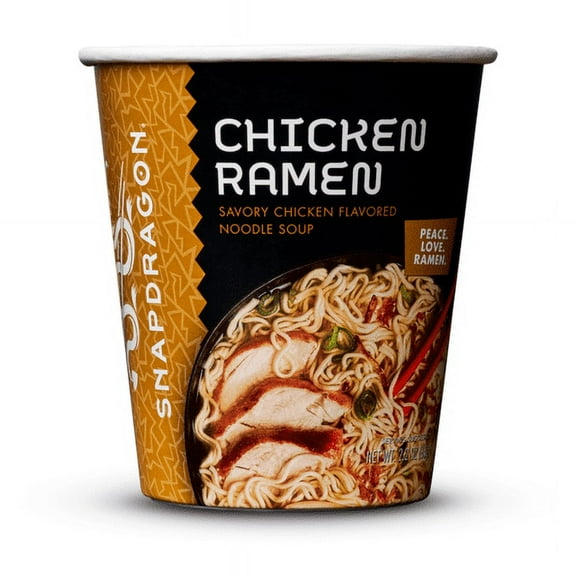 Snapdragon Chicken Ramen Cup 2.2 oz (Pack of 2)