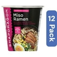 thumbnail image 1 of Snapdragon Miso Ramen Cup 2.2 oz (Pack of 12), 1 of 2