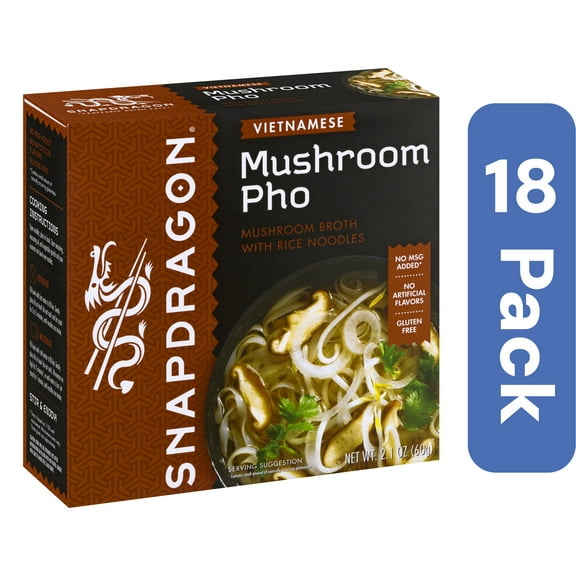 Snapdragon Pho Bowl Mushroom Vietnamese 2.1 oz (Pack Of 18)