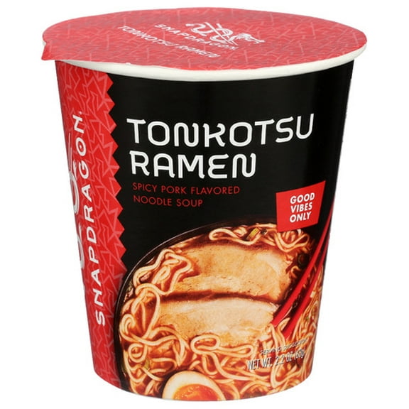 Snapdragon Ramen Spicy Tonkotsu Cup 2.2 oz (Pack Of 12)