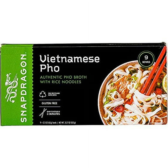 Snapdragon Vietnamese Pho Bowls, 9 Count (Pack of 1)