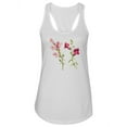 thumbnail image 1 of Snapdragons Racerback Tank Women -Image by Shutterstock, Female Large, 1 of 4