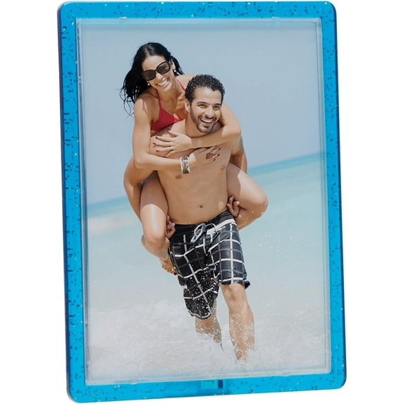 Snapins 2.5" x 3.5" Blue Photo Magnet with Easel Picture Frame - Pack of 144
