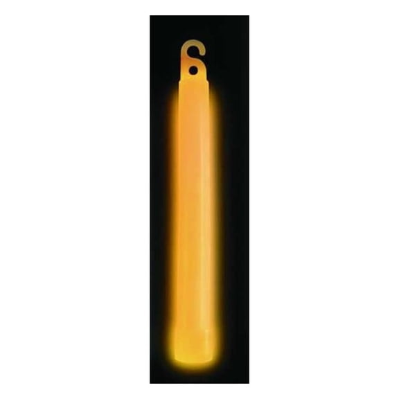 Snaplight by Cyalume Technologies Lightstick,Orange,12 hr.,6 In. L,PK10 9-08005B