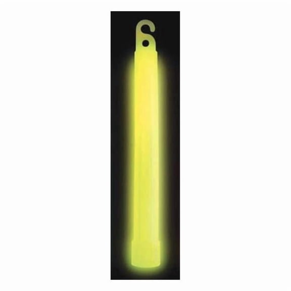 Snaplight by Cyalume Technologies Lightstick,Yellow,12 hr.,6 In. L,PK10 9-08004B