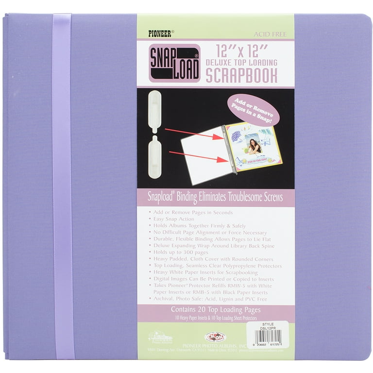 12 x 12 Scrapbook - 20 pages (Basic Style)