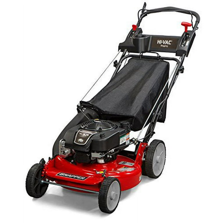 Snapper P2185020 7800980 HI VAC 190cc 3 N 1 Rear Wheel Drive Variable Speed Self Propelled Lawn Mower with 21 Inch Deck and Ready Start System and 7