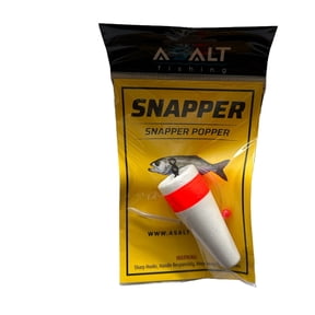 Asalt Fishing Snapper Popper With Tube Worm