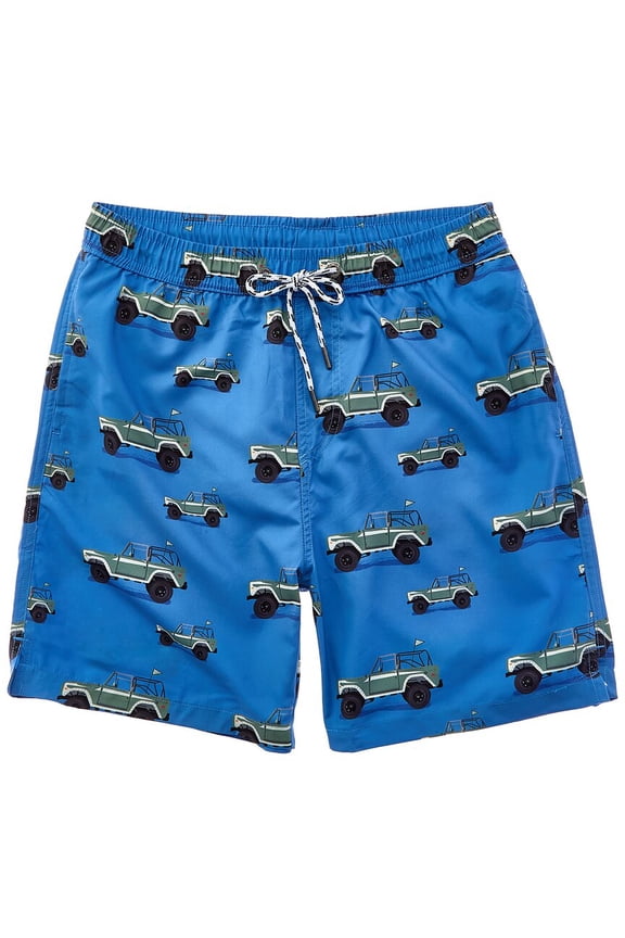 mens  Surf Safari Volley Board Short, m, Blue