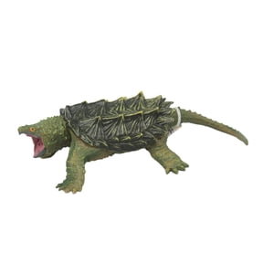 Snapping Turtle Figurine Tortoise Toy Collection Model Made of Durable PVC Material for Children Toddlers