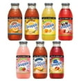 thumbnail image 1 of Snapple 16 oz Variety Pack 8, 1 Peach, 1 Apple, 1 Orangeade, 1 Diet Peach, 1 Lemon, 1 Kiwi Strawberry, 2 Fruit Punch, 1 of 1